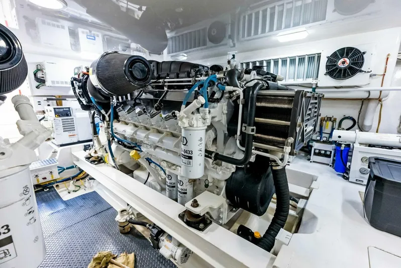 Princess Lily Yacht Photos Pics 2015 Viking 66 Enclosed Bridge