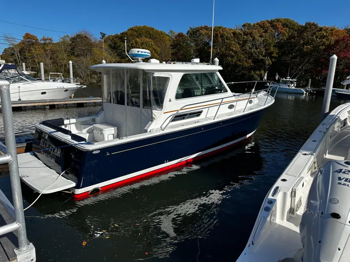 Blue Star Yacht Photos Pics Starboard at Dock