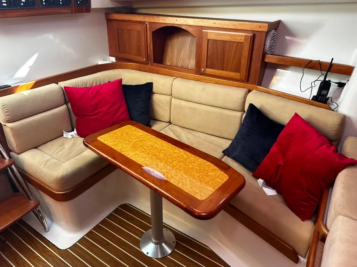 Blue Star Yacht Photos Pics Port Cabin Dinette