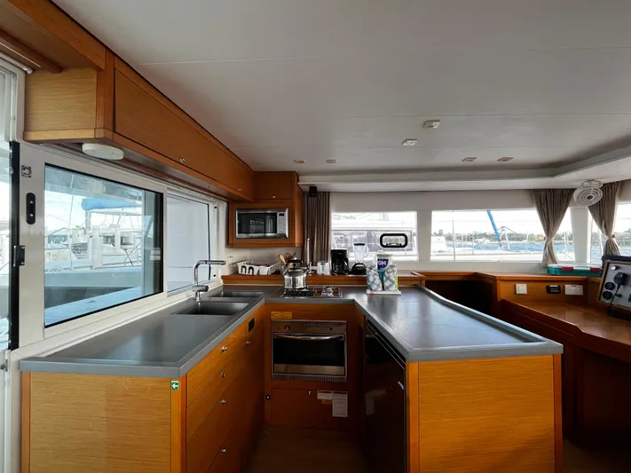 Cristal Yacht Photos Pics Cristal - Galley View (1)