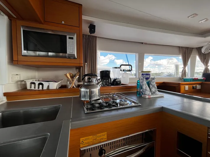 Cristal Yacht Photos Pics Cristal - Galley View (2)