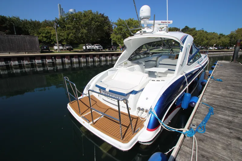  Yacht Photos Pics 2012 Formula 400 Super Sport yacht docked at marina.