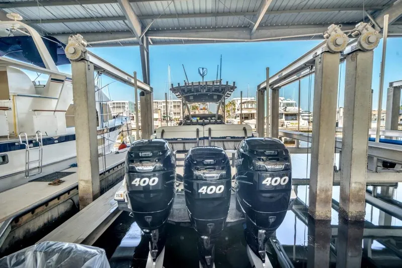 Poseidon's Hook Up Yacht Photos Pics 2017 Nor-tech 392 Super Fish Center Console - Image 4