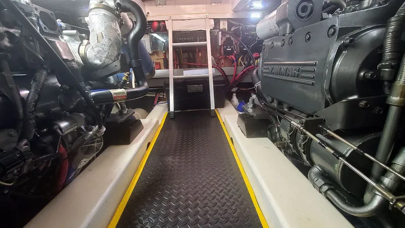 Kissed Some Frogs Yacht Photos Pics Engine Room Aft