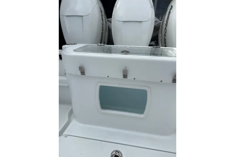  Yacht Photos Pics 2021 Yellowfin 36 Offshore boat with Mercury engines and livewell.