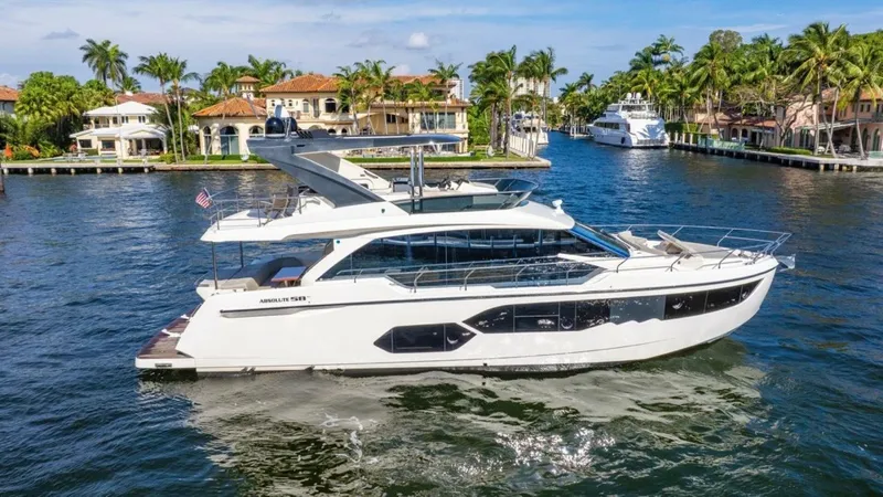  Yacht Photos Pics 2020 Absolute 58 Fly - Image 2