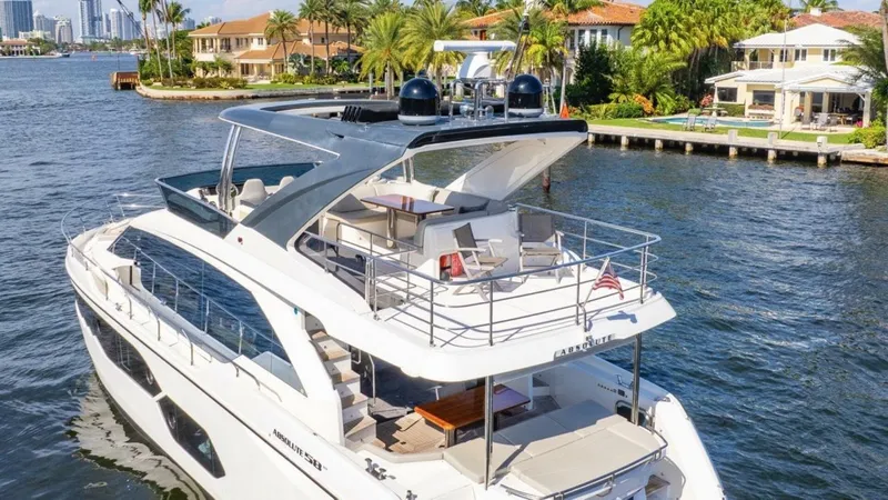  Yacht Photos Pics 2020 Absolute 58 Fly - Image 6