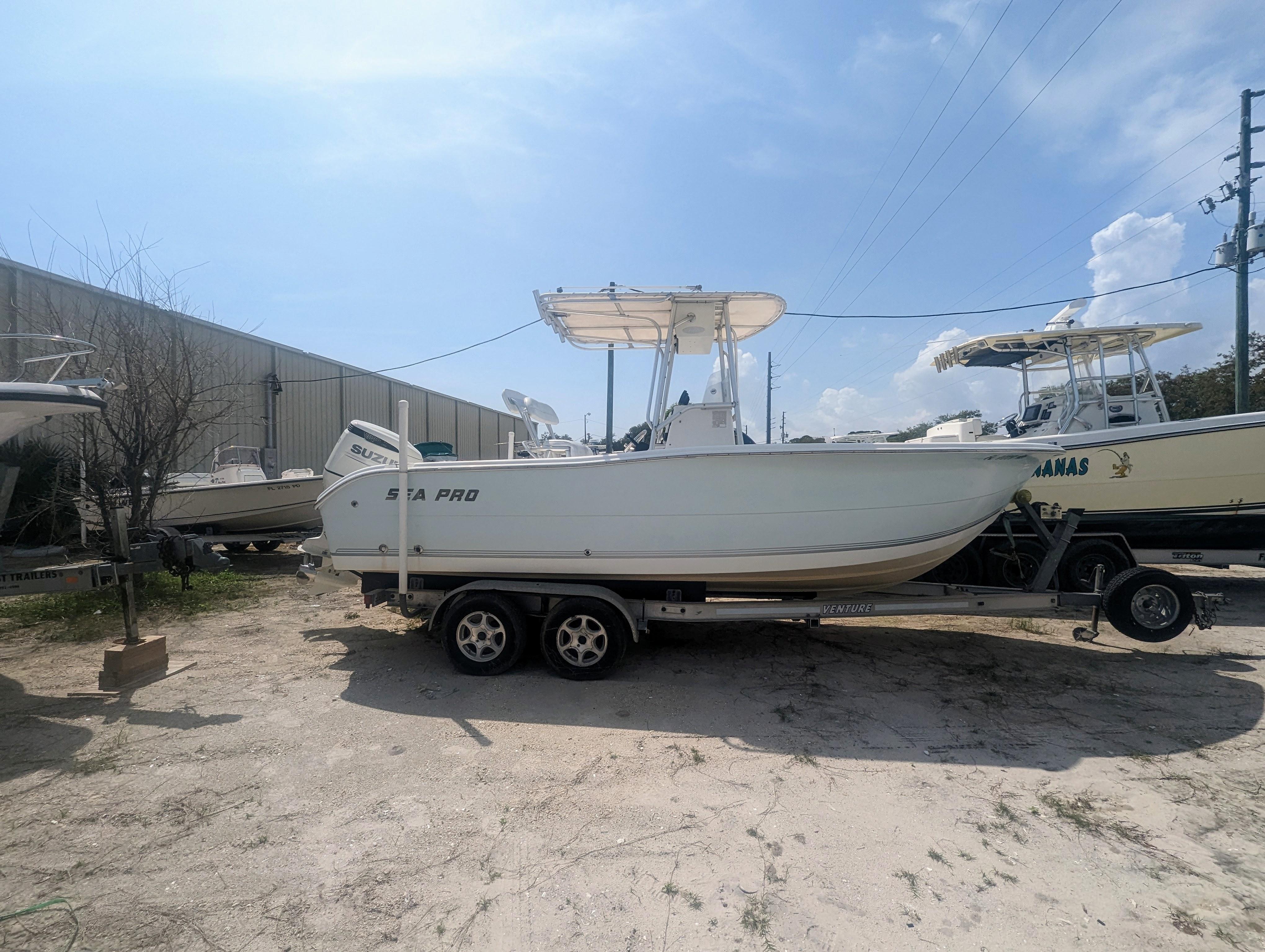 2003 Sea Pro 220 Center Console Fischerboot (Salzwasser) Kaufen
