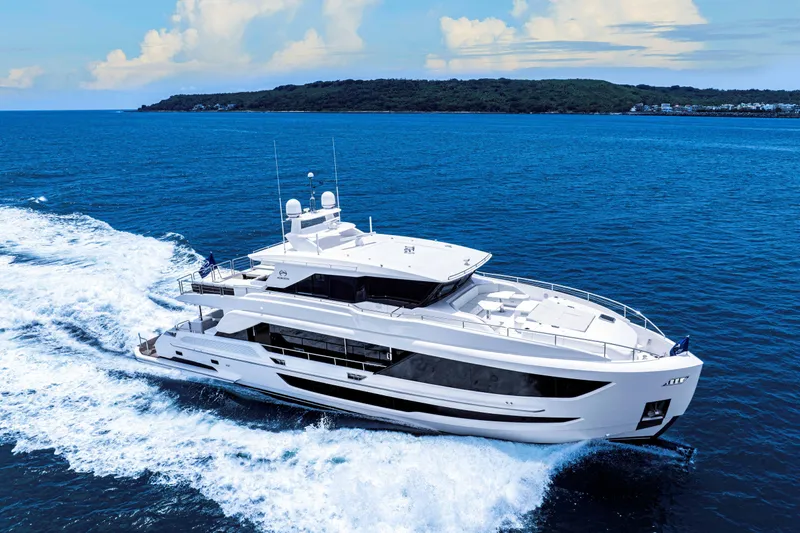 Horizon Fd90-234 / Available Flibs 2025 Yacht Photos Pics Horizon FD90 Hull 34