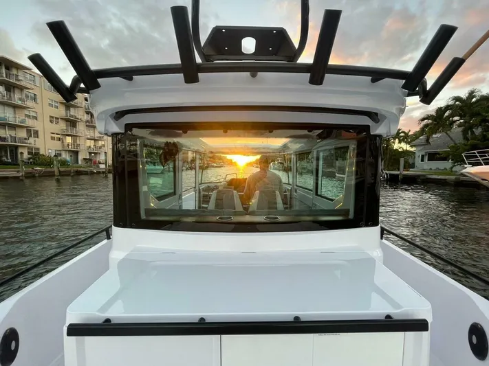  Yacht Photos Pics 2023 Axopar 28 Cabin Wetbar - Image 18