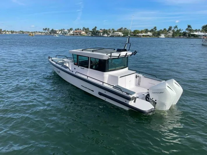  Yacht Photos Pics 2023 Axopar 28 Cabin Wetbar - Image 10