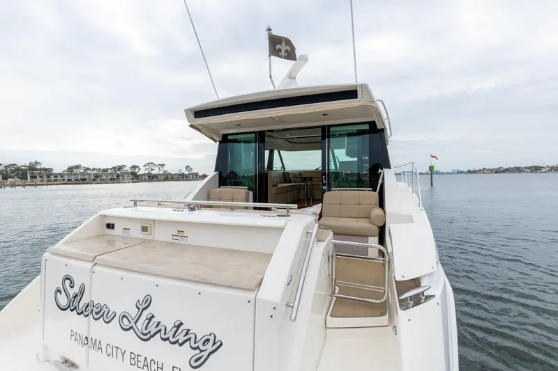 Silver Lining Yacht Photos Pics 2015 Tiara Yachts 44 Coupe- SILVER LINING- Transom