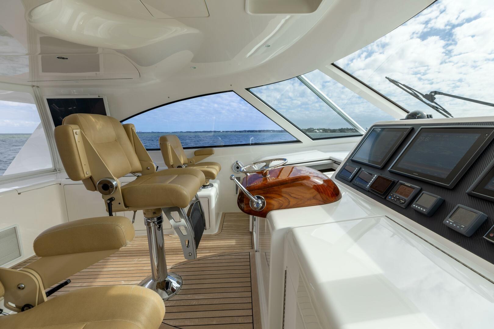 2015 Viking 52 Sport Tower- UP TO IT- Helm