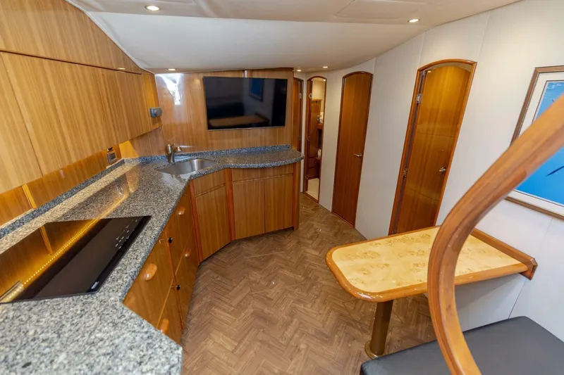 Up To It Yacht Photos Pics 2015 Viking 52 Sport Tower- UP TO IT- Galley