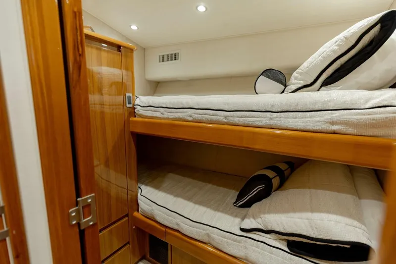 Up To It Yacht Photos Pics 2015 Viking 52 Sport Tower- UP TO IT- Starboard Forward Stateroom
