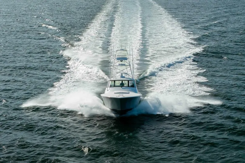 Up To It Yacht Photos Pics 2015 Viking 52 Sport Tower- UP TO IT- Profile