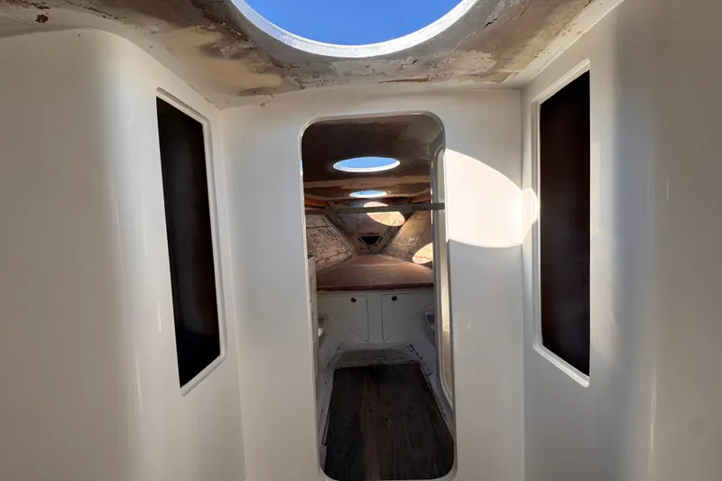  Yacht Photos Pics Interior view of 2025 Don Smith Custom 55' yacht, featuring sleek design and natural lighting.