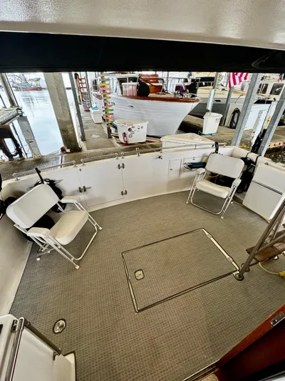 Odyssey Yacht Photos Pics Aft Cockpit