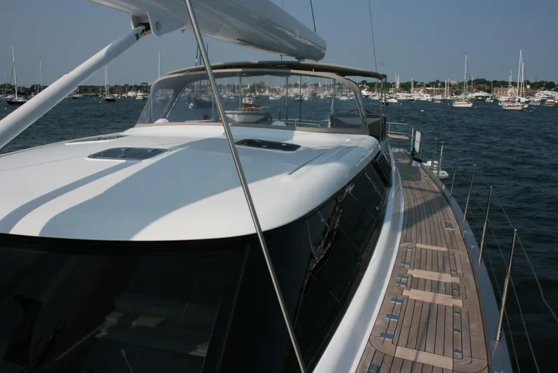 Assai Yacht Photos Pics Side Deck Aft