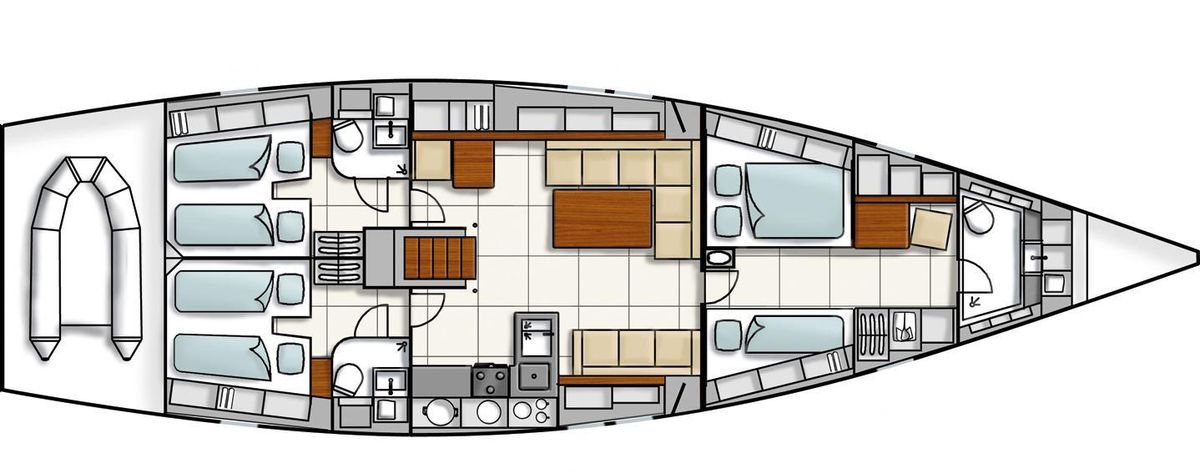 2007 Hanse 52 