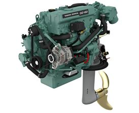 2023 Volvo NEW Volvo Penta D2-60 60hp Marine Diesel Engine &amp; 150S Saildrive Package