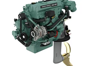 2024 Volvo NEW Volvo Penta D2-60 60hp Marine Diesel Engine &amp; 150S Saildrive Package