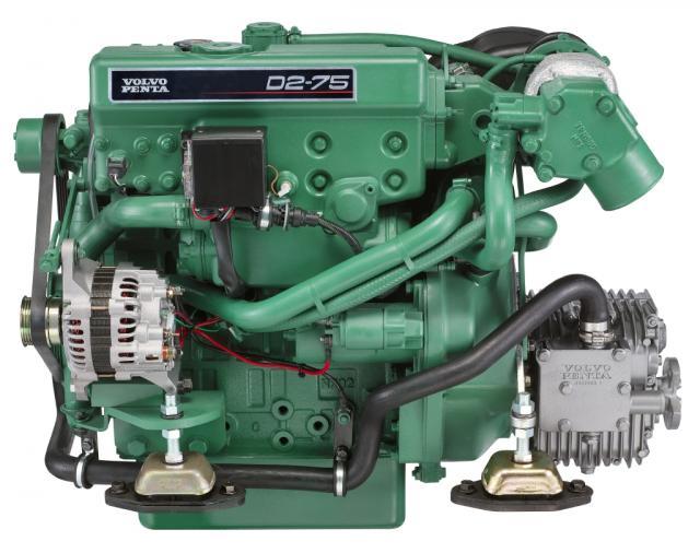 2024 Volvo NEW Volvo Penta D2-75 72hp Marine Diesel Engine &amp; Gearbox Package