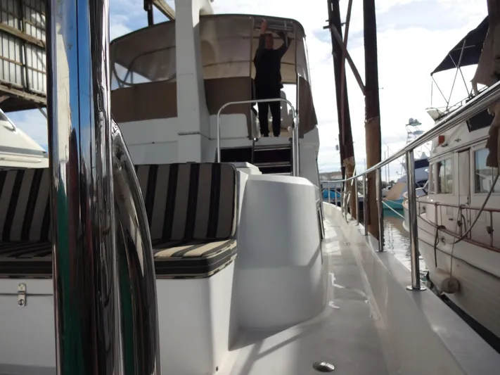 Slow Dance 1000 Hr. Service & Ready To Go Again Yacht Photos Pics 