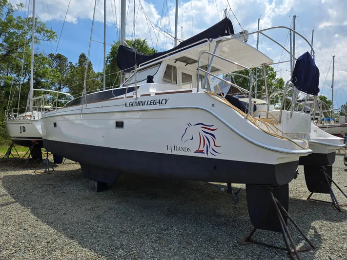 14hands Yacht Photos Pics 2013 Gemini Legacy 35 on the hard