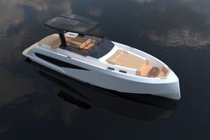 2024 Custom Macan Boats 32 LOUNGE FB T-Top