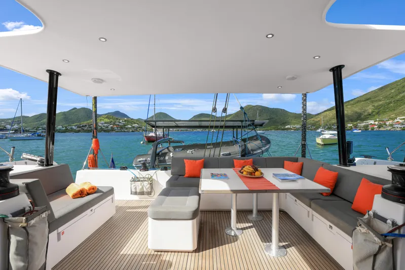 Pom III Yacht Photos Pics 2018 Outremer 5X catamaran