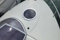 2007 Cranchi CSL 27 boat deck with circular hatch and sleek design.