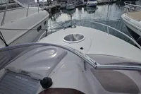 2007 Cranchi CSL 27 boat docked at marina, showcasing sleek deck design.