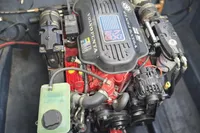 Volvo Penta 5.7 GXI engine in a 2007 Cranchi CSL 27 boat.