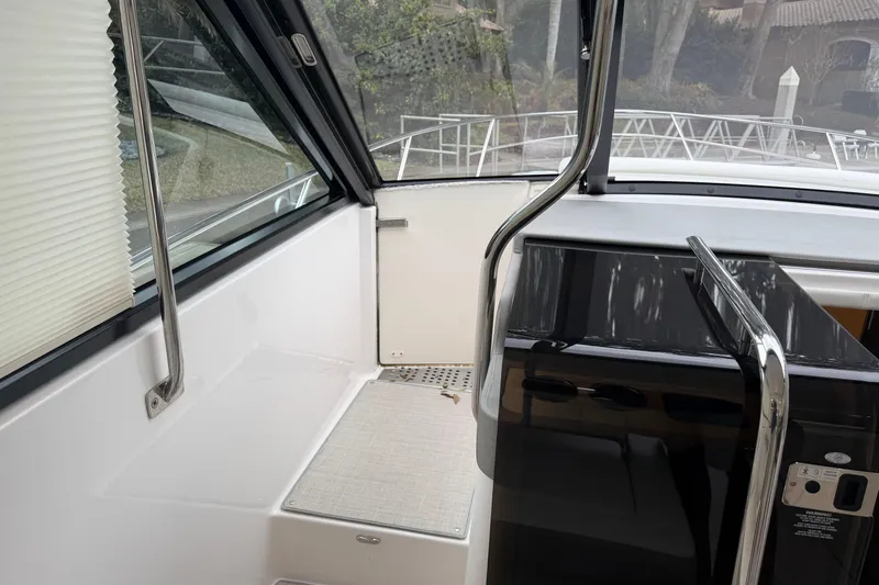 Monet Yacht Photos Pics 2021 Regal 36 XO yacht interior with sleek design and modern features.