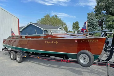 1929 Chris-Craft 26 Upswept Triple Cockpit