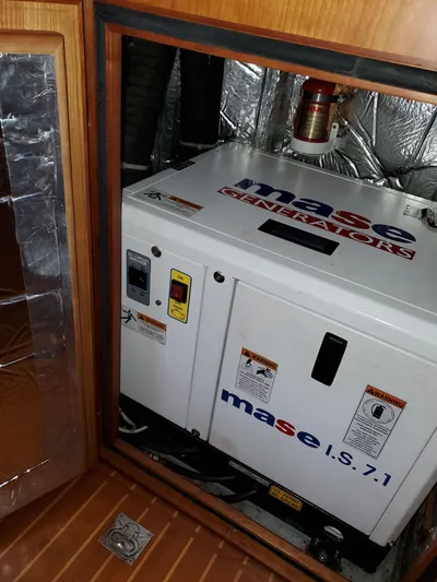 Sirius Yacht Photos Pics Mase generator in a 2011 Passport 470 Center Cockpit yacht.