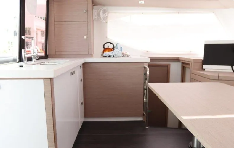 Wish You Were Here Yacht Photos Pics Interior of 2020 Fountaine Pajot Lucia 40 yacht.