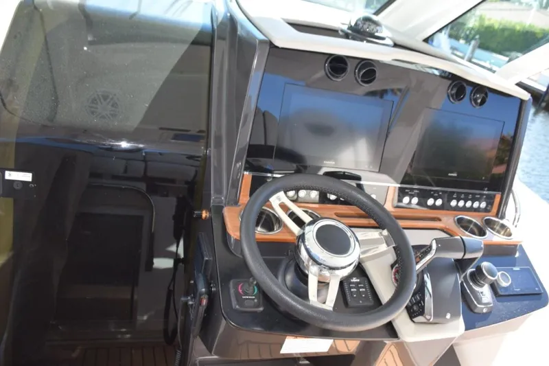 Erika Ray Yacht Photos Pics Sliding cabin entry door next to helm