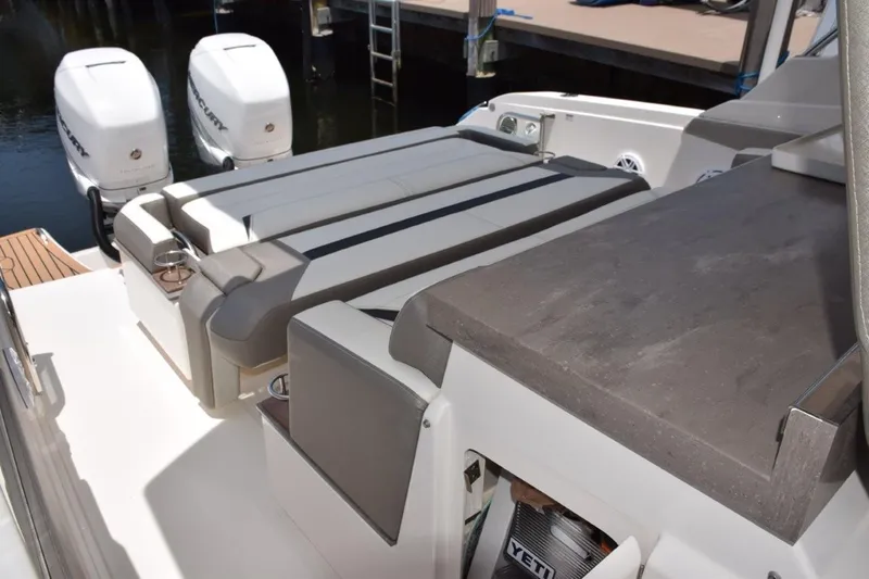 Erika Ray Yacht Photos Pics Serving counter with storage beneath