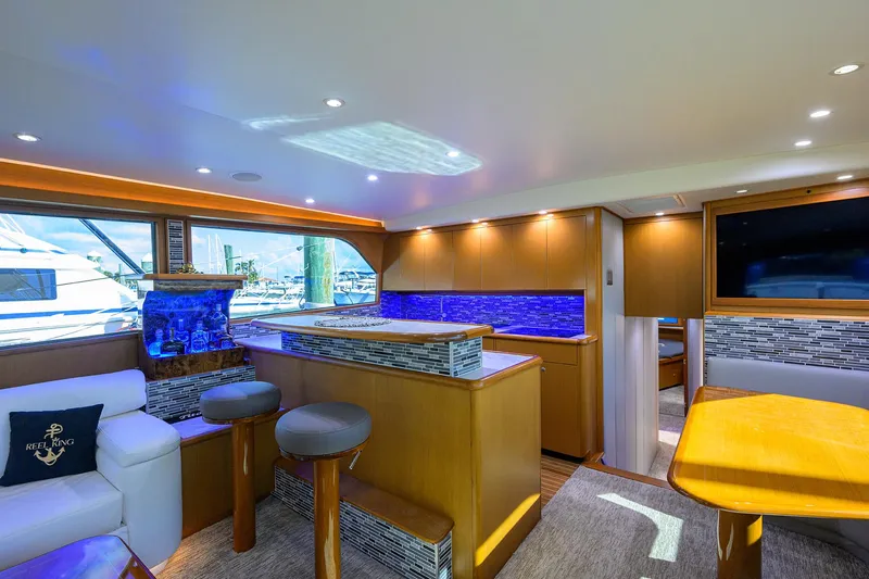 Reel King Yacht Photos Pics Viking 61 Reel King - Galley