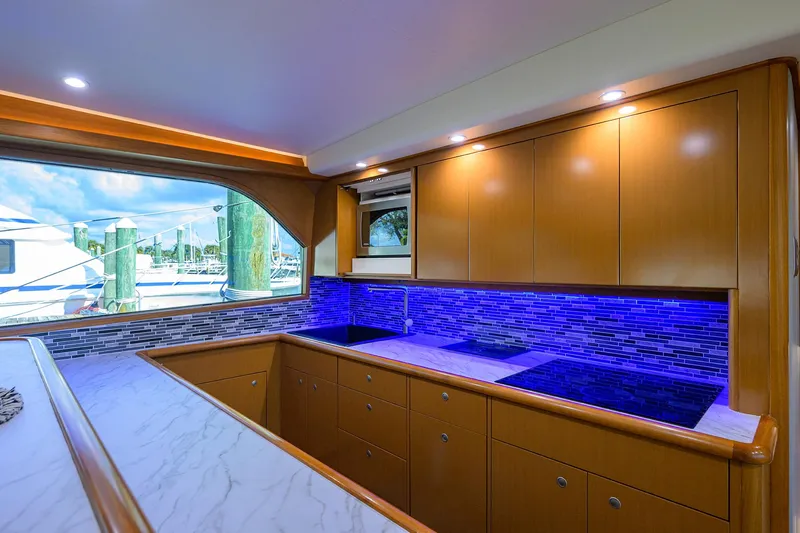 Reel King Yacht Photos Pics Viking 61 Reel King - Galley