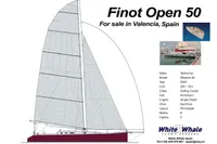 Finot Open 50 yacht for sale in Valencia, Spain, 2005 model, sailing cruiser.