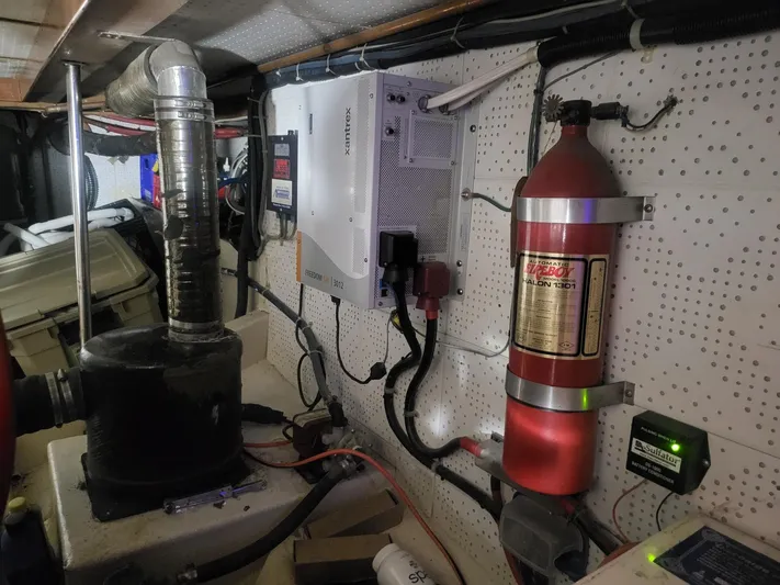 Nancy Lee Yacht Photos Pics Fire Suppression