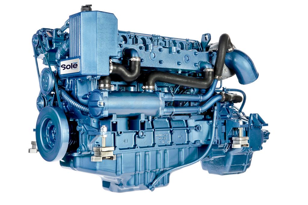 2025 Sole NEW Sole SDZ-205 196hp Marine Diesel Engine & Gearbox Package