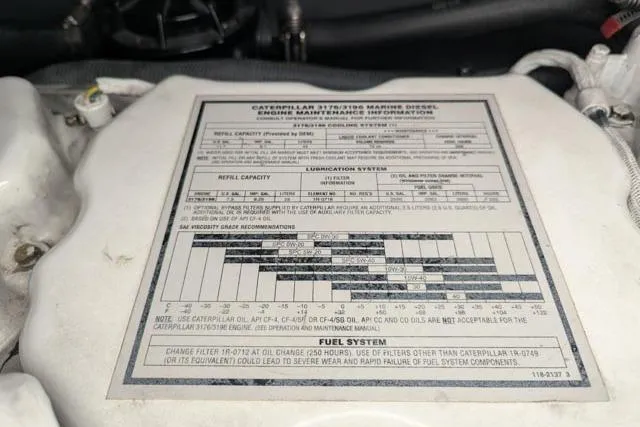 Tigress Yacht Photos Pics Engine maintenance information on a 2002 Sea Ray 550 Sundancer boat.