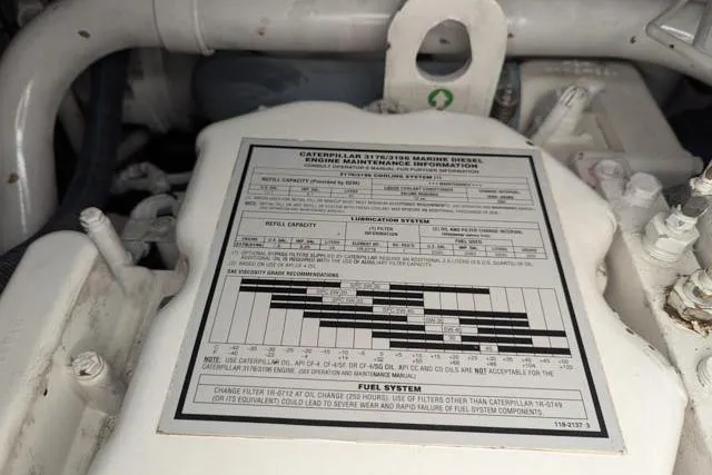 Tigress Yacht Photos Pics Engine maintenance information on a 2002 Sea Ray 550 Sundancer.