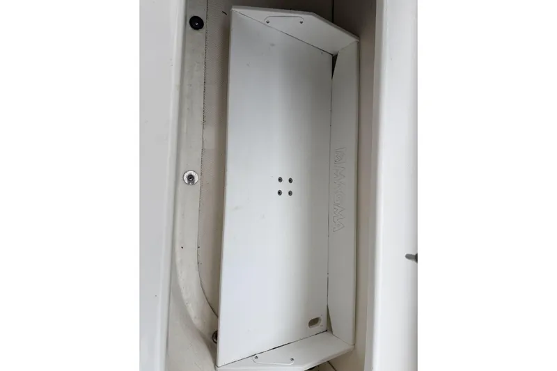  Yacht Photos Pics Storage compartment on a 2006 Sea Ray 340 Sundancer boat.