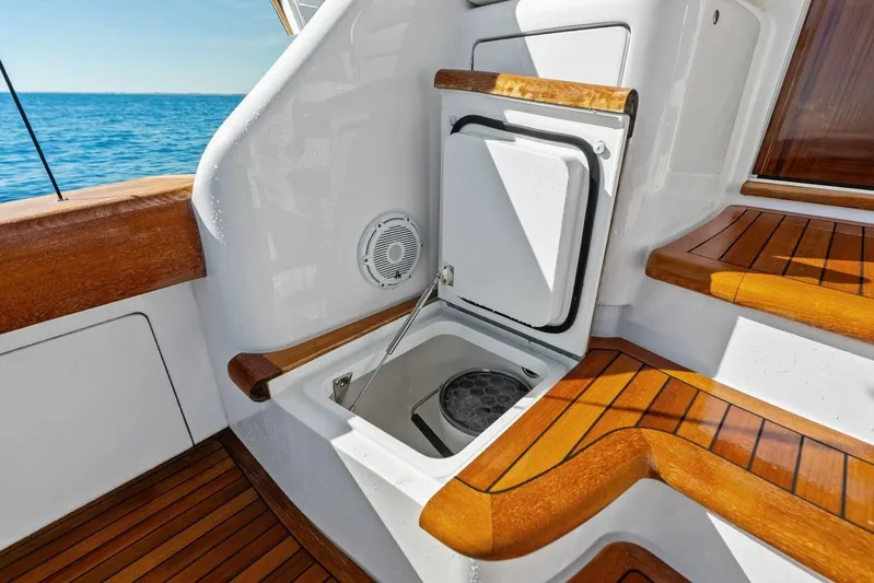 Sin Pelo Yacht Photos Pics 2023 Viking 64 Convertible- SIN PELO- Cockpit