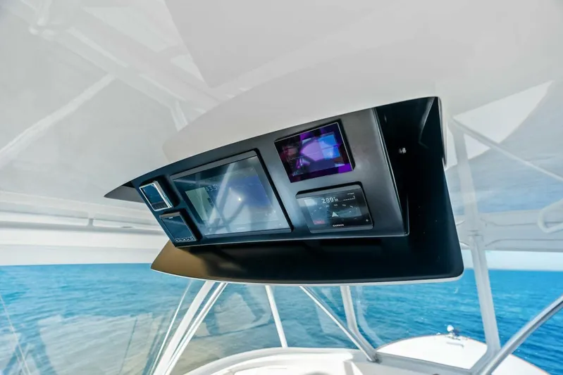 Sin Pelo Yacht Photos Pics 2023 Viking 64 Convertible- SIN PELO- Flybridge